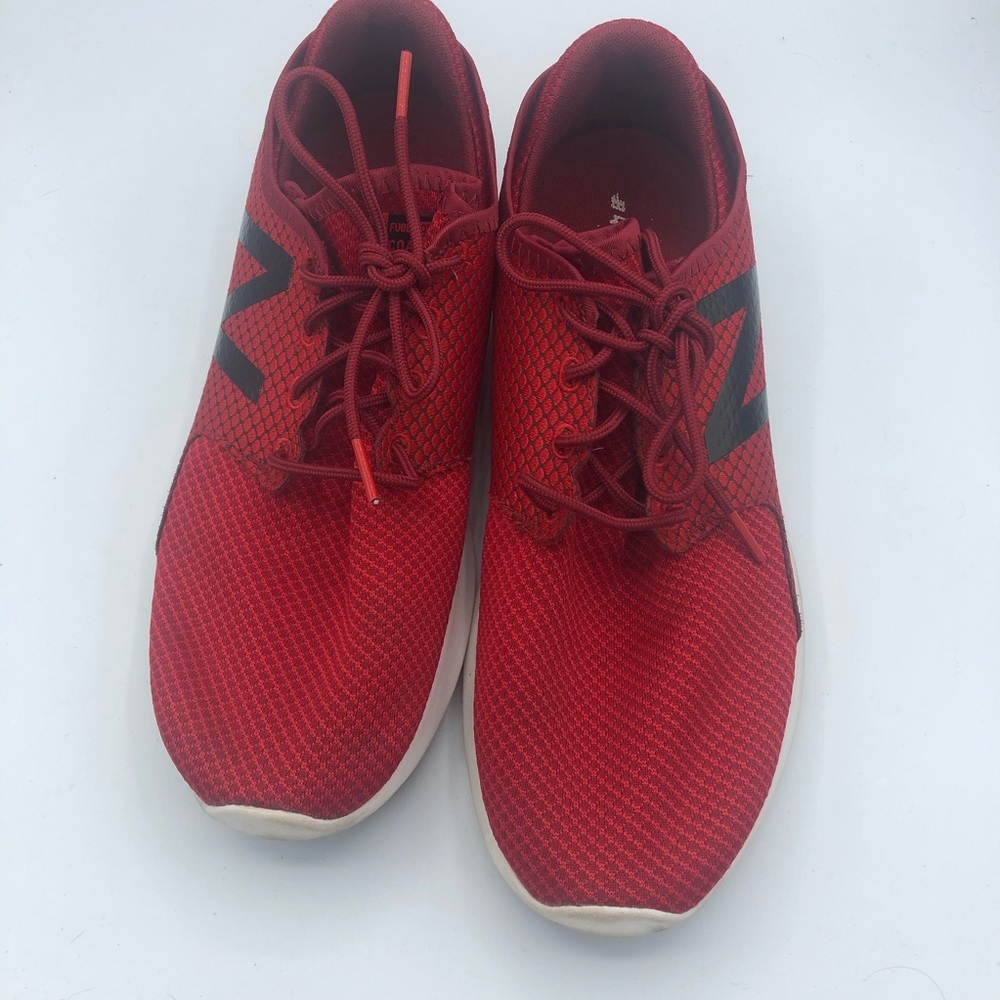 New Balance Red Fuel Core Coast Sneakers Running Mens 9 Athletic Casual Comfort